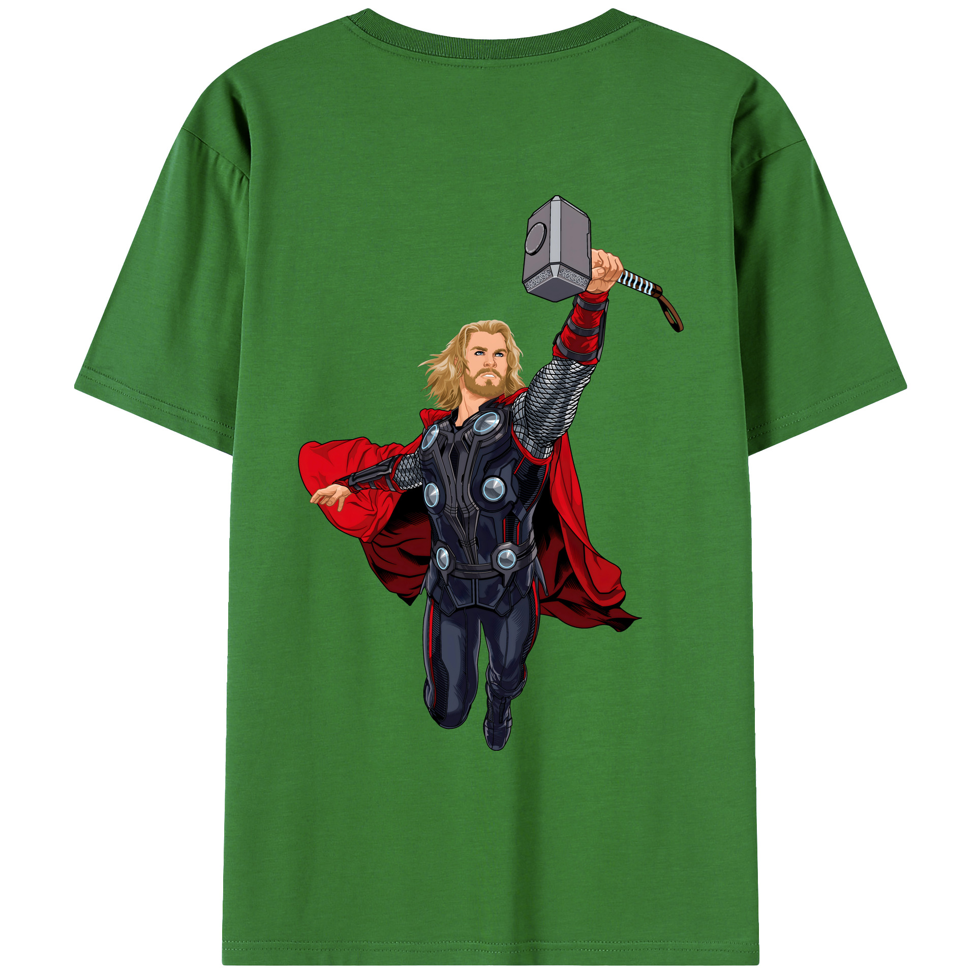 （画像用） アベンジャーズ The Avengers レディース半袖Tシャツ(バックプリント)